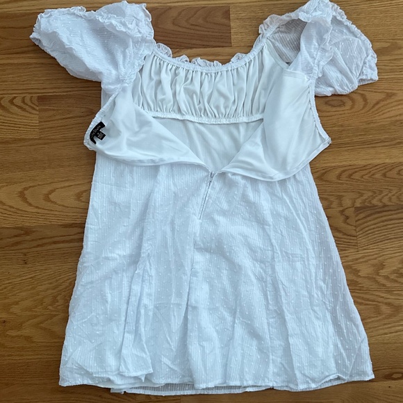 City Studios Juniors' Ruffled Swiss-Dot Dress (11) - Picture 5 of 16